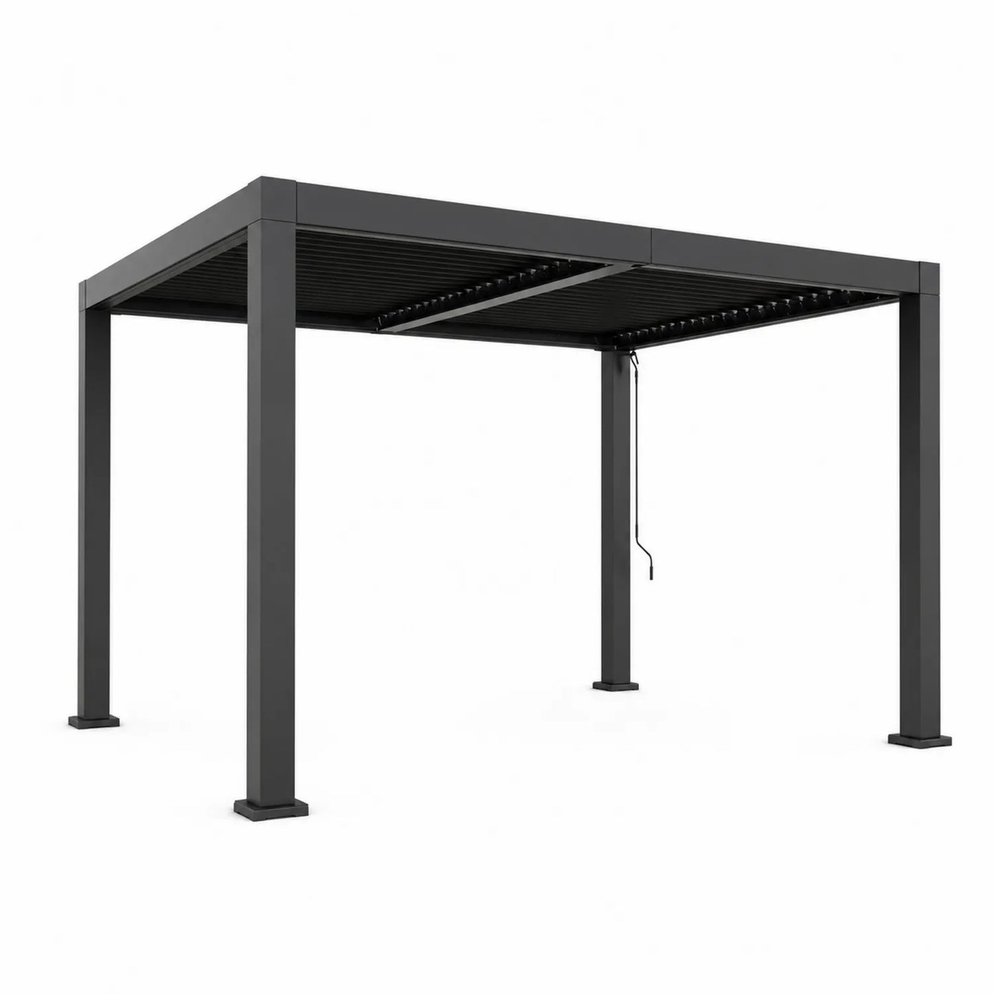 Pergola in Alluminio con Tetto Regolabile 300x400 cm