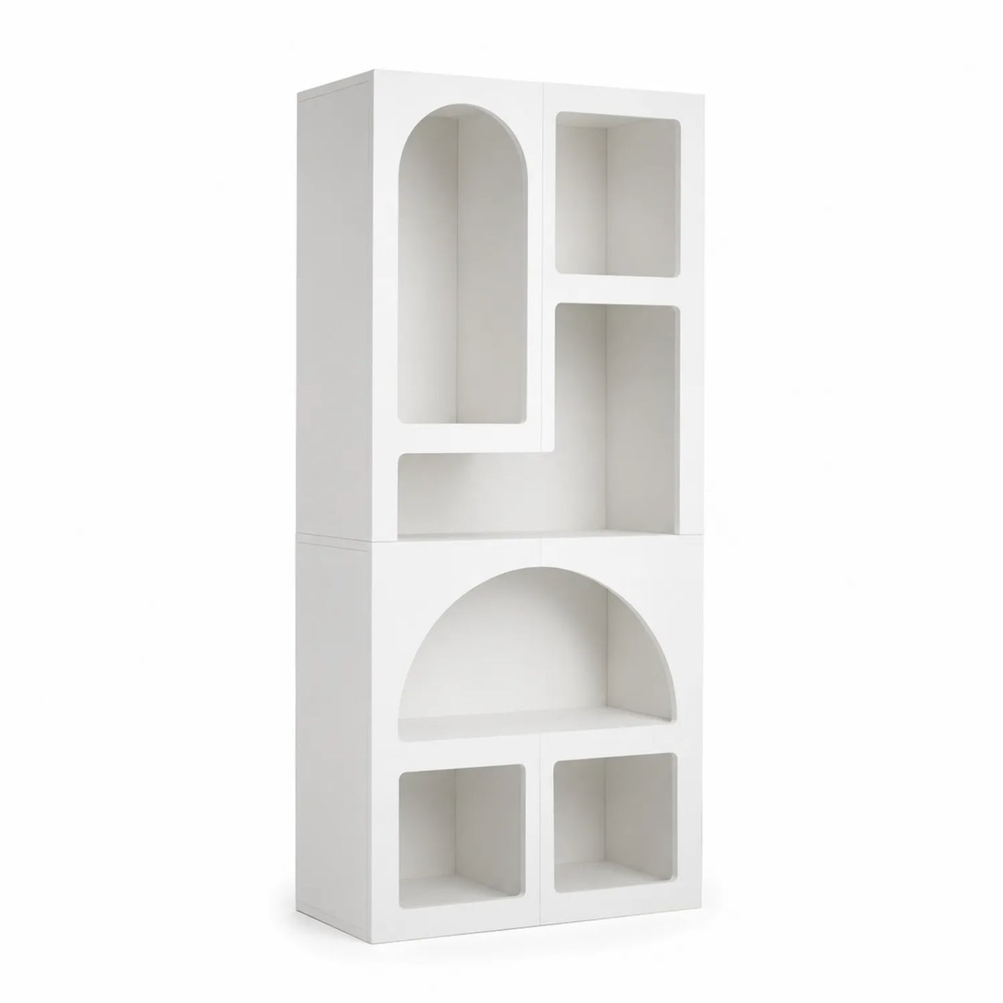 Libreria in MDF Bianco 200x80x40 cm