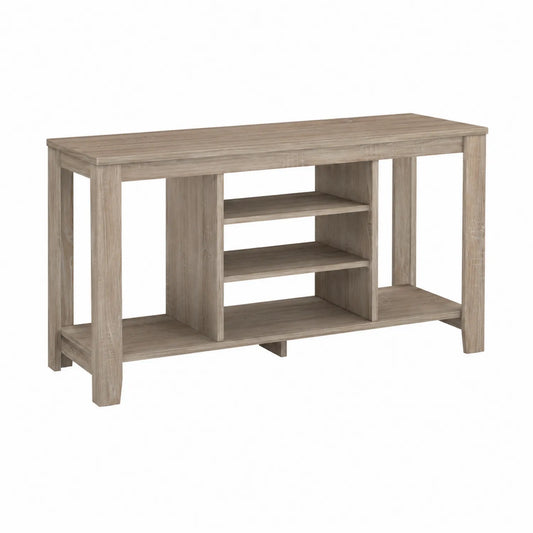 Mobile TV in Legno MDF con Scaffali Aperti 120cm