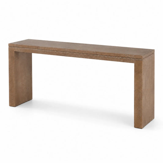 Consolle in Rovere Marrone 120x30x75 cm