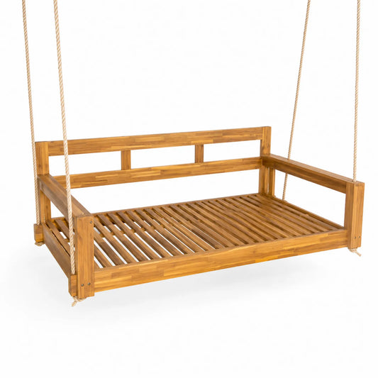 Altalena in Legno di Acacia 200x90x60 cm