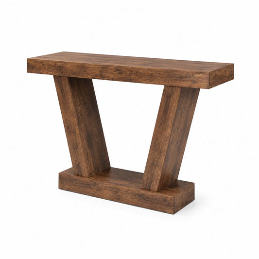 Consolle in Legno Massello Marrone